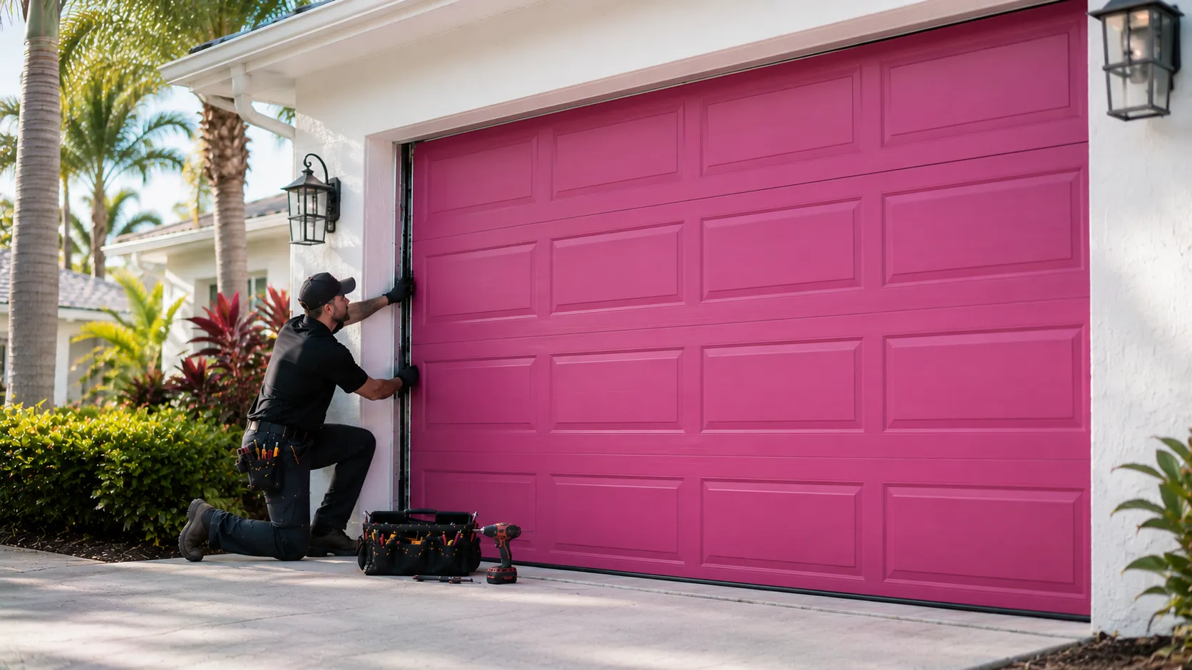 Tell us what’s wrong - Arvada garage door service