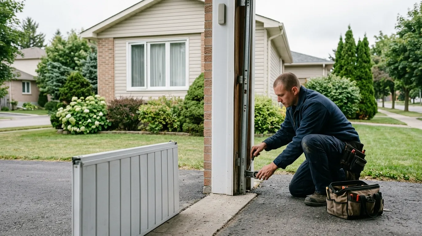 Repaired & tested - Arvada garage door service