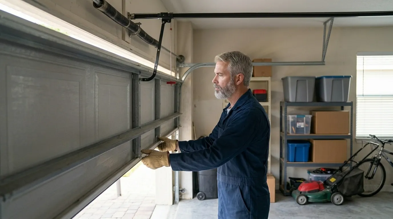 Repaired & tested - Arvada garage door service