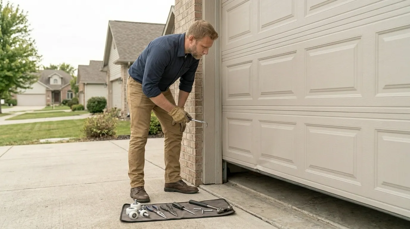 Repaired & tested - Arvada garage door service