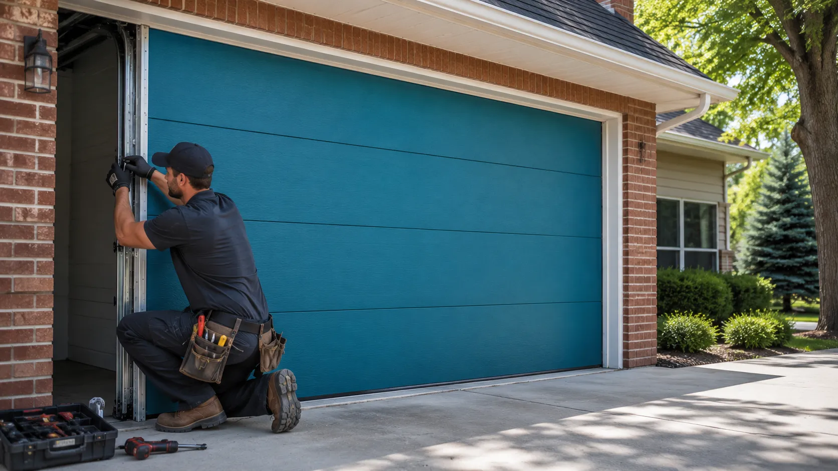 Garage doors we install